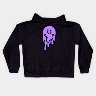 Melting Happy Face 3 Kids Hoodie